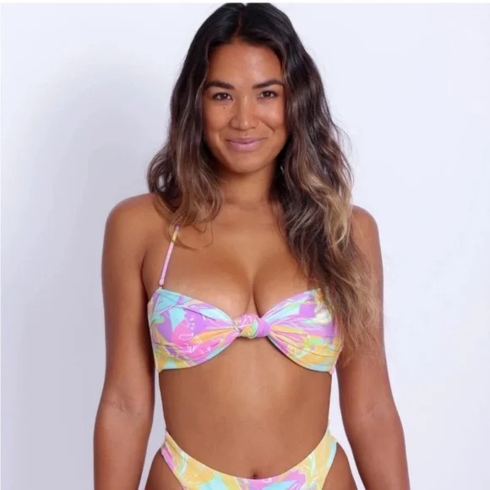 NWT SKATIE Lyndi Bandeau Top x Palm Springs size Large